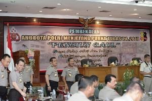 pembekalan purnakarya polri